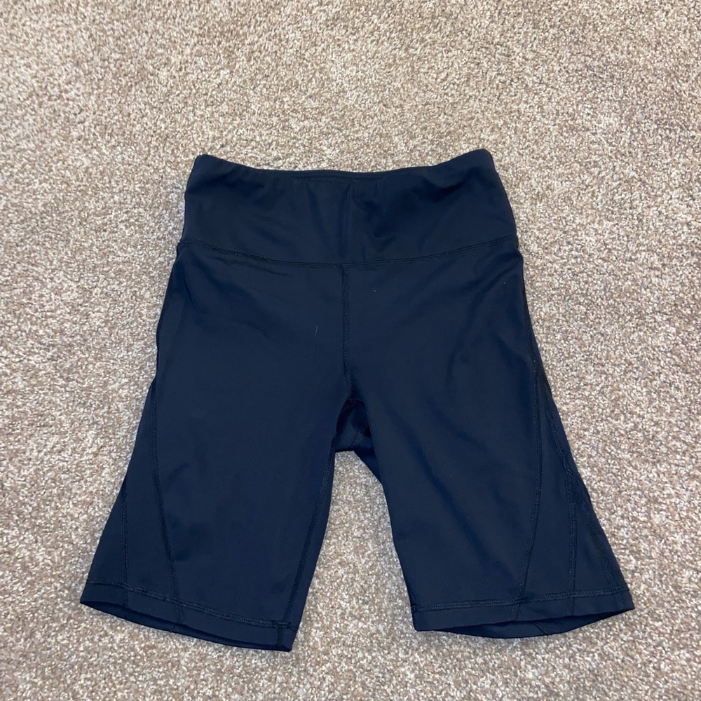 Black biker shorts